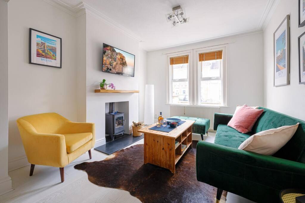 Pure B - Welcoming Bath City 3 Bed House Free Parking & Wifi المظهر الخارجي الصورة